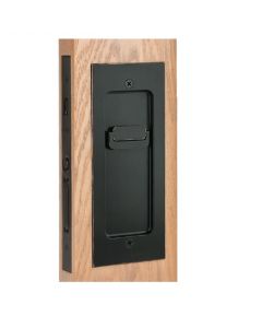 Cierre para puerta corrediza de privacidad, Estilo moderno rectangular, 1-3/4" de grueso, US19
