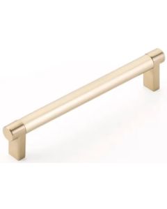 Jaladera Select de 6” CTC, c/vástago rectangular y barra lisa, US4