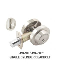 Pasador Avanti Llave/Mariposa US26D