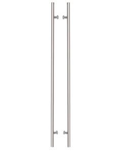 Jaladera Round Pull de 48", para puerta, BTB, US15