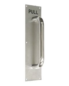 Push Plate con Jaladera Size 4" x 16", ADA, US32D